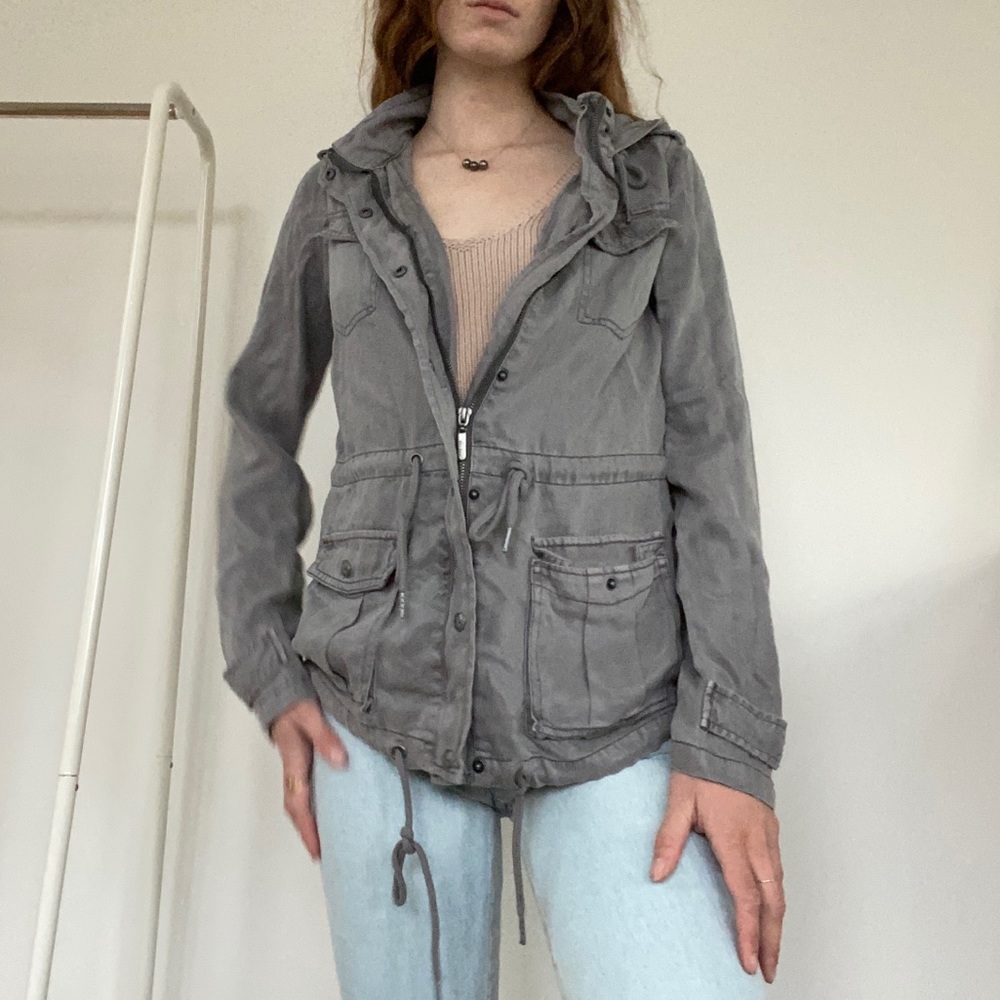 Max jeans tencel gray jacket